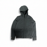 Veste Stone Island Junior Soft Shell-R verte à capuche