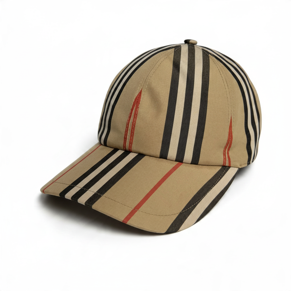 Casquette Burberry Icon Stripe beige