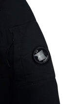 Sweat C.P. Company noir poche nylon à lentille