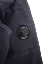 Sweat C.P. Company bleu marine à lentille