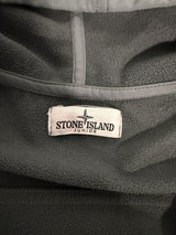 Veste Stone Island Junior Soft Shell-R verte à capuche
