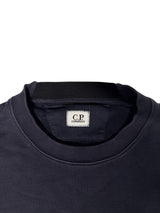 Sweat C.P. Company bleu marine à lentille