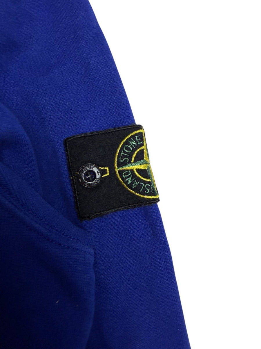 Sweat Stone Island bleu électrique classique