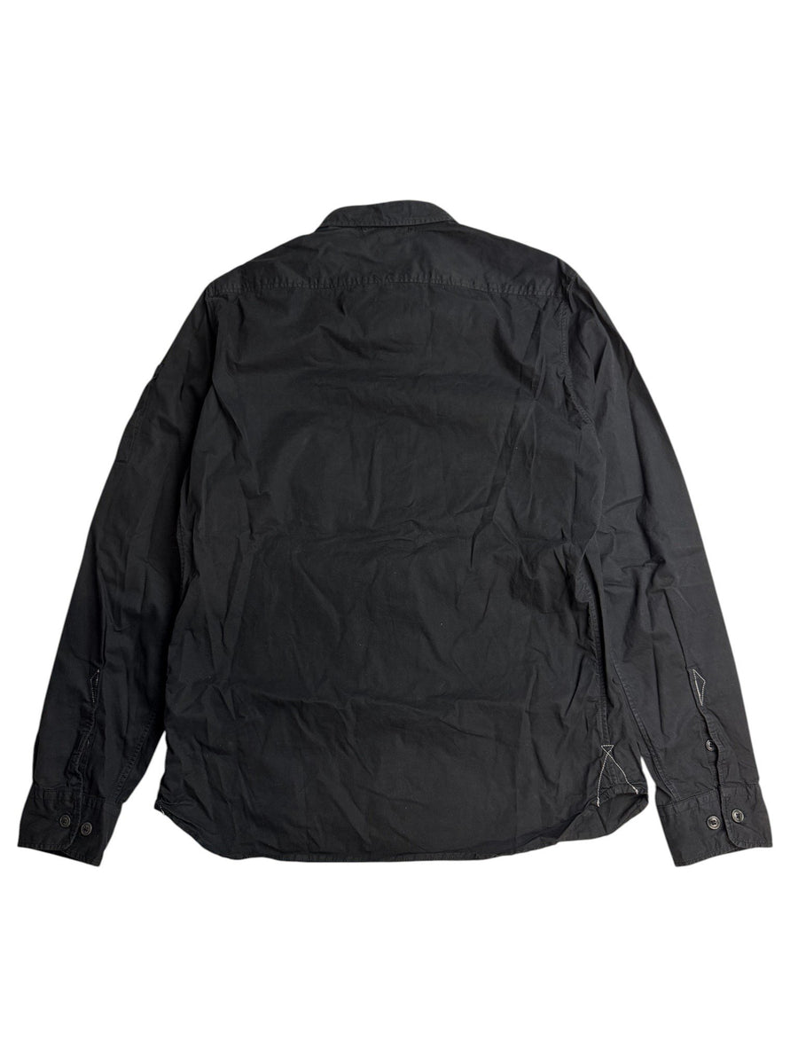 Veste chemise C.P. Company noire à lentille