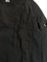Sweat C.P. Company noir poche nylon à lentille