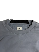 Sweat C.P. Company bleu grisé à lentille