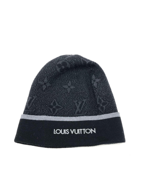 Bonnet Louis Vuitton My Monogram Eclipse noir