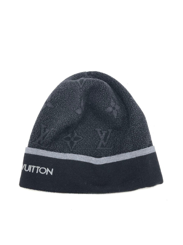 Bonnet Louis Vuitton My Monogram Eclipse noir