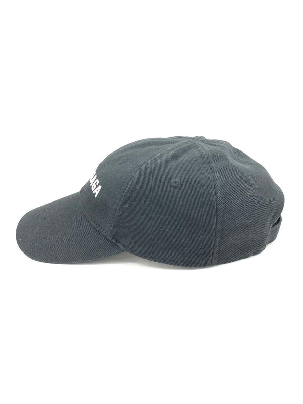 Casquette Balenciaga logo noire