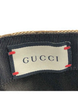 Casquette Gucci baseball GG beige