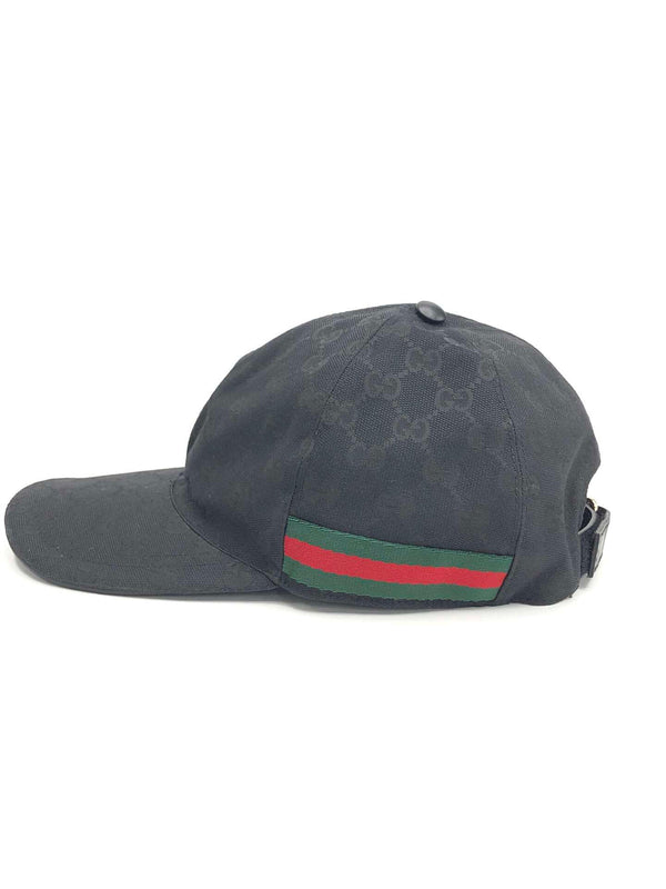 Casquette Gucci baseball GG noire