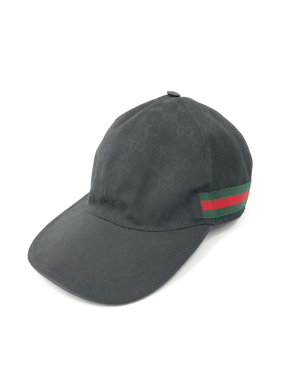 Casquette Gucci baseball GG noire