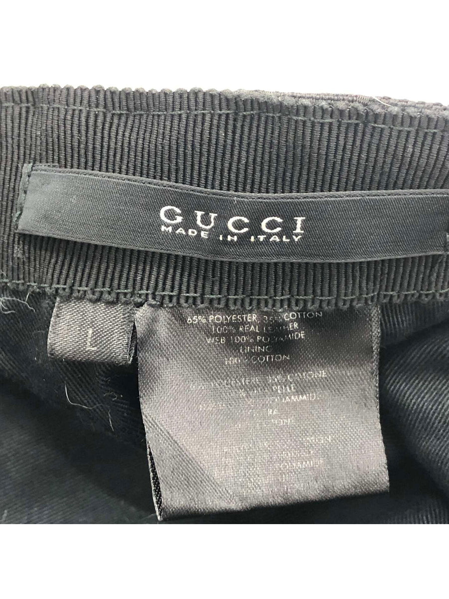Casquette Gucci baseball GG noire