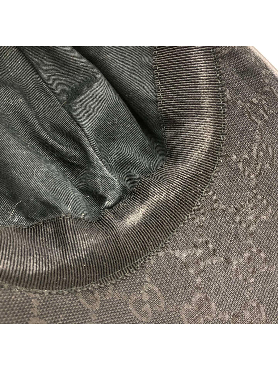 Casquette Gucci baseball GG noire