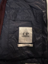 Étiquette intérieure de la veste Goggle Jacket Secondstore C.P. Company avec logo et nom du modèle cousus