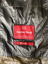 Étiquette intérieure Secondstore sur veste C.P. Company Nada Shell en ripstop vert olive avec rembourrage Primaloft