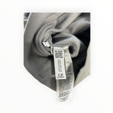 Secondstore C.P. Company grey cotton sweatshirt interior care label with authentication QR code