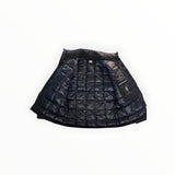 Doublure matelassée intérieure noire d'une veste technique Secondstore C.P. Company en tissu Micro-M