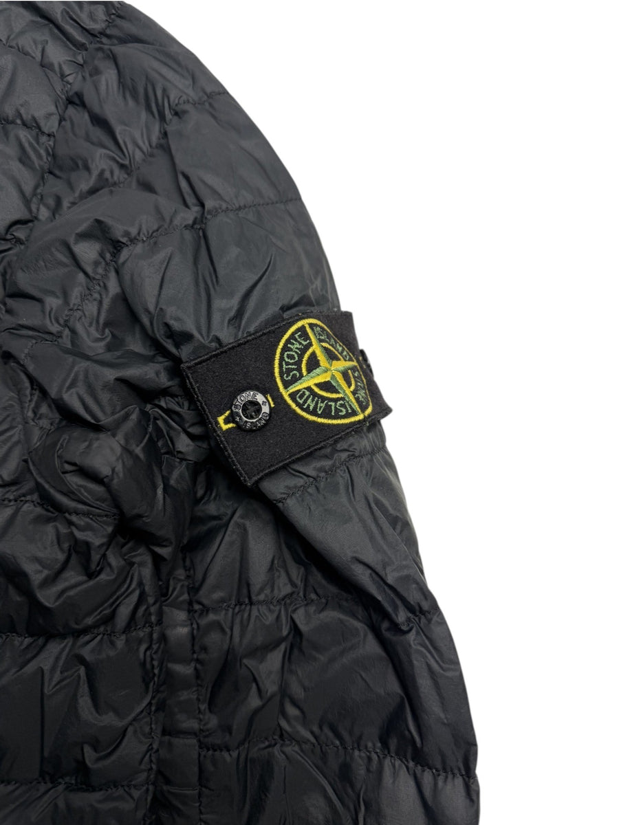 Doudoune Stone Island surchemise matelassée noire