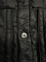 Doudoune Stone Island surchemise matelassée noire