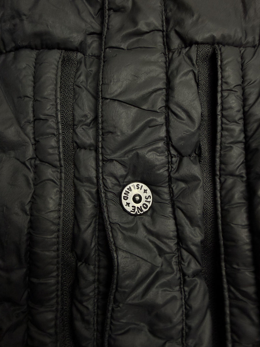 Doudoune Stone Island surchemise matelassée noire