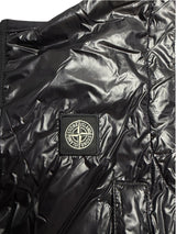 Gilet Stone Island sans manches noir brillant