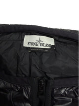Gilet Stone Island sans manches noir brillant
