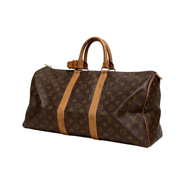 Sac de voyage Secondstore Louis Vuitton Keepall 45 en toile Monogram