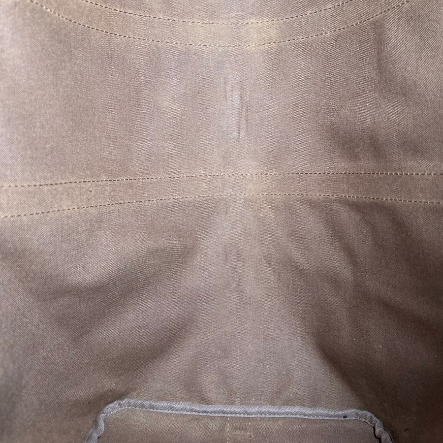 Intérieur spacieux en toile marron résistante du sac de voyage Secondstore Louis Vuitton Keepall