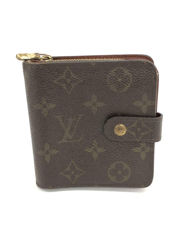 Portefeuille Louis Vuitton Compact Zip Monogram