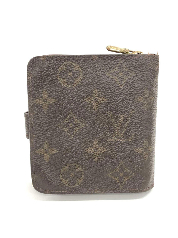Portefeuille Louis Vuitton Compact Zip Monogram