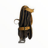 Sac besace Secondstore Louis Vuitton en toile Monogram marron avec finitions en cuir naturel et fermeture à boucle