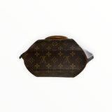 Sac à main Secondstore Louis Vuitton Ellipse en toile Monogram marron avec finitions en cuir de vachette naturel