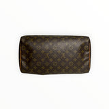 Sac à main Secondstore Louis Vuitton Speedy en toile Monogram marron avec détails en cuir de vachette