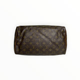 Sac à main Secondstore Louis Vuitton Speedy en toile enduite marron avec motif Monogram emblématique