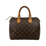 Sac à main Secondstore Louis Vuitton Speedy 25 en toile Monogram marron