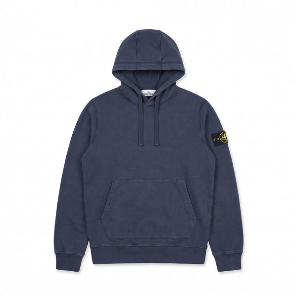 Sweat à capuche Stone Island bleu marine