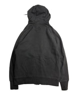 Sweat à capuche zippé C.P. Company Goggle noir