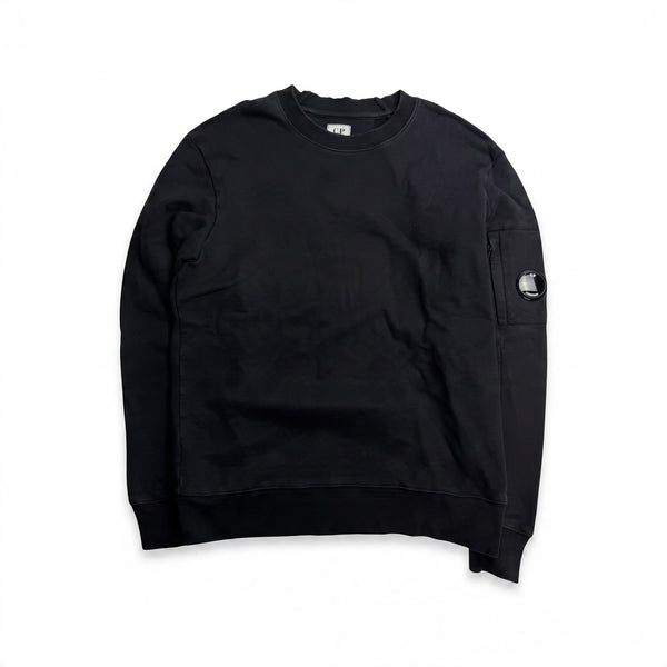 Sweat C.P. Company noir à lentille