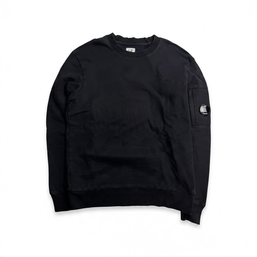 Sweat C.P. Company noir à lentille