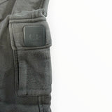 Sweat-shirt gris anthracite Secondstore C.P. Company Metropolis Series avec poche utilitaire et patch logo en gomme