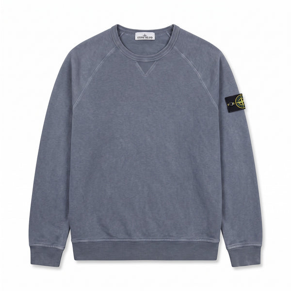 Sweat Stone Island bleu-gris délavé