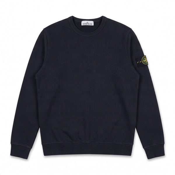Sweat Stone Island bleu marine classique
