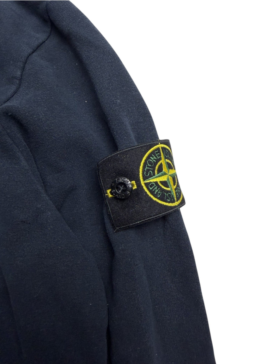 Sweat Stone Island bleu marine classique