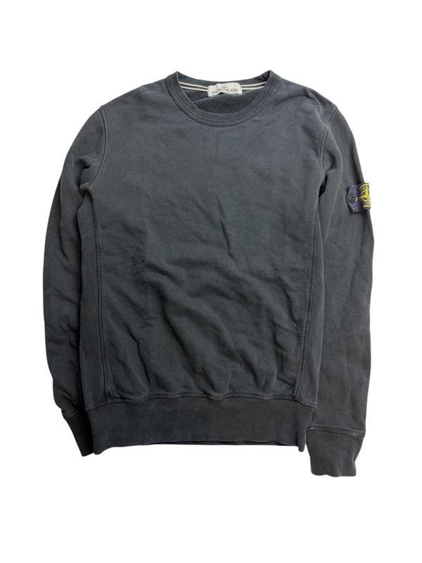 Sweat Stone Island bleu marine classique