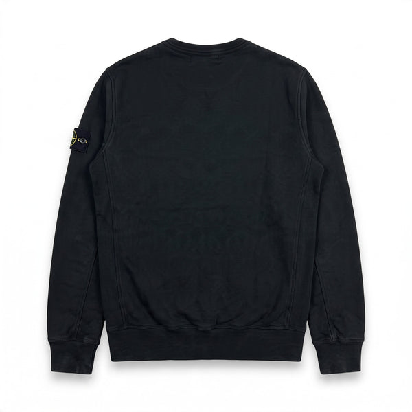 Sweat Stone Island bleu marine classique