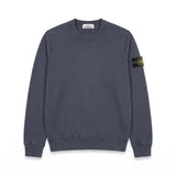 Sweat Stone Island bleu marine écusson junior