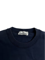 Sweat Stone Island bleu marine écusson junior