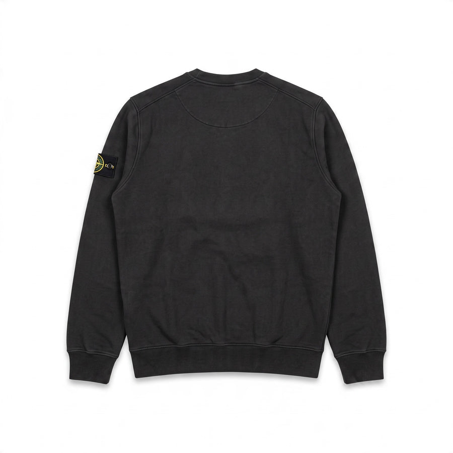 Sweat Stone Island noir classique