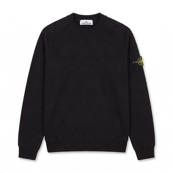 Sweat Stone Island noir classique